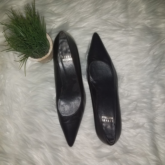 Stuart Weitzman Leather Heels - Picture 4 of 8